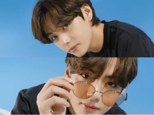 BTSの“顔天才”V「最強ビジュアル」でファン悩殺！FILA最新コレクションに視線集中【PHOTO】