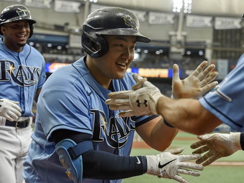 「タンパベイ・レイズの“アイコン”だ！」MLBで活躍中のチェ・ジマンに韓国メディア歓喜
