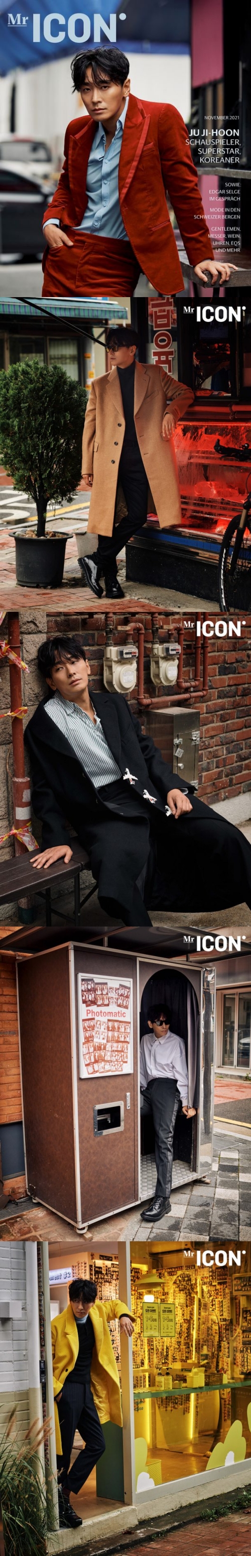 韓国俳優初 俳優チュ ジフン ドイツ雑誌の表紙に登場 シックな色香 あふれる着こなしに注目 Photo スポーツソウル日本版